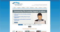 Desktop Screenshot of crossroadsoflearning.com